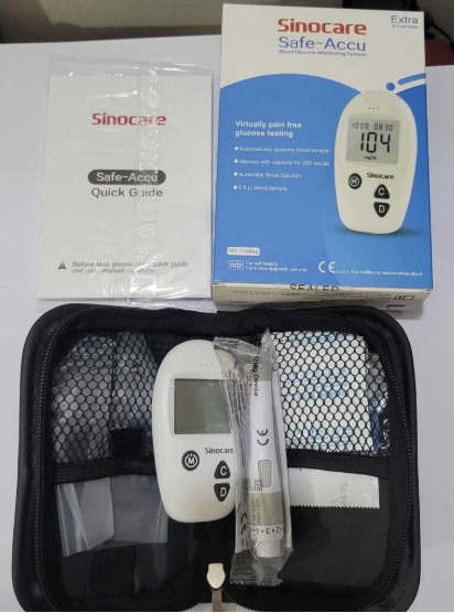 Sinocare Safe-Accu ফুল সেট